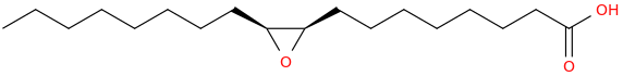 Oxiraneoctanoic acid, 3 octyl , (2r,3s) 